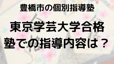 東京学芸大学合格体験記｜共通テスト対策で成功したYさんの秘訣